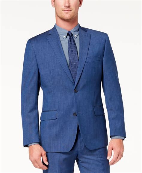 michael kors slim fit solid suit|Michael Kors Slim Fit Cotton Blend Solid Men's Suits.